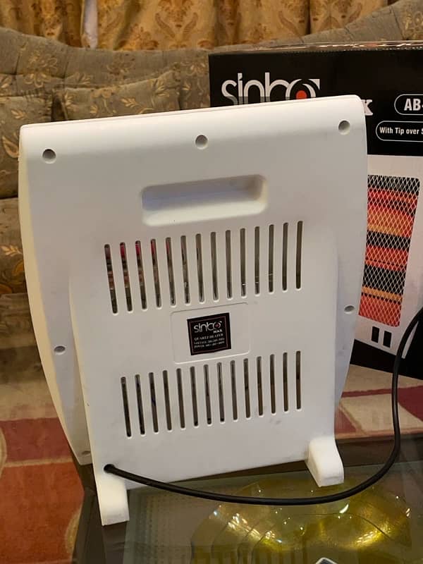 Sinbo Max Electric Box heater 400/800w Brand new 3