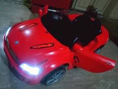 kids BMW imported car Good condition 100℅ok with remotecontrol & swing