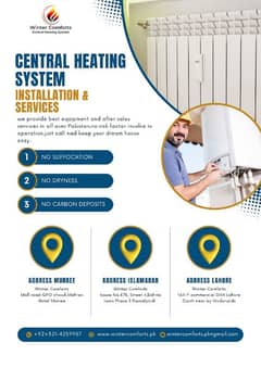 Heating Installation system - Radiators - Botlers - Floor Heating