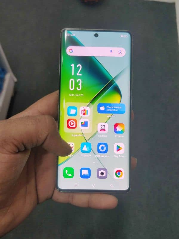 infinix note 40 pro with complete accessories 7