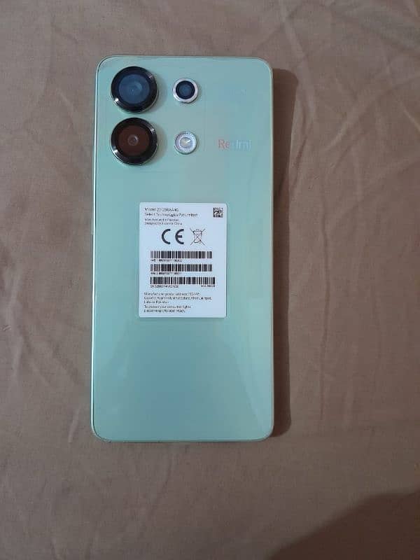 redmi note 13 mint green 8gb ram 256gb rom 0