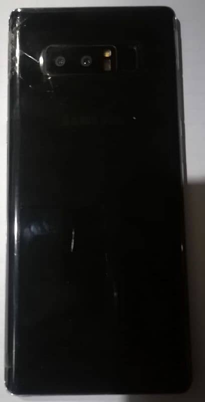 Samsung note 8 6gb 64gb official pta Only Shade Back cracked bki allok 0