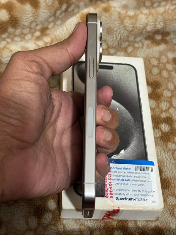 iphone 15 pro max 256gb non pta jv white titanium for sale 8