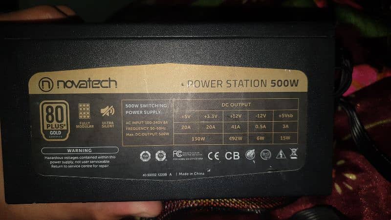 Power Supply 500 Watt 5