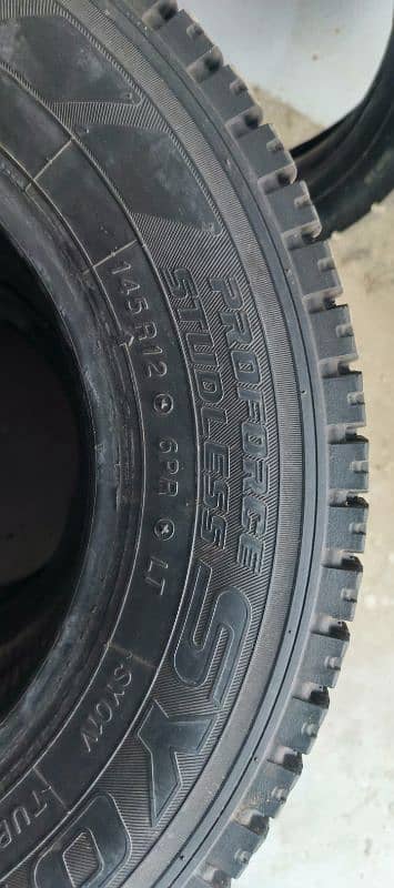 12" Japani YOKOHAMA tyres for mehran FX Bolan 1