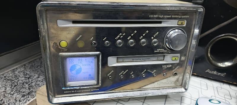 audonic speakers and amplifier Kenwood japani 2