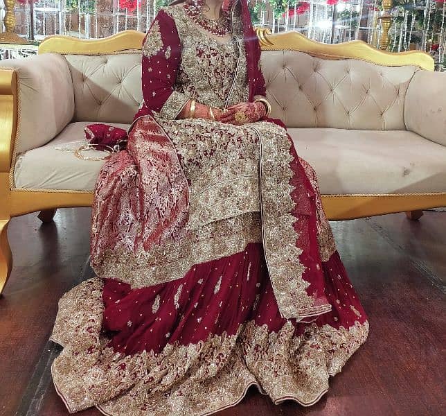 Bridal lehenga for barat 3