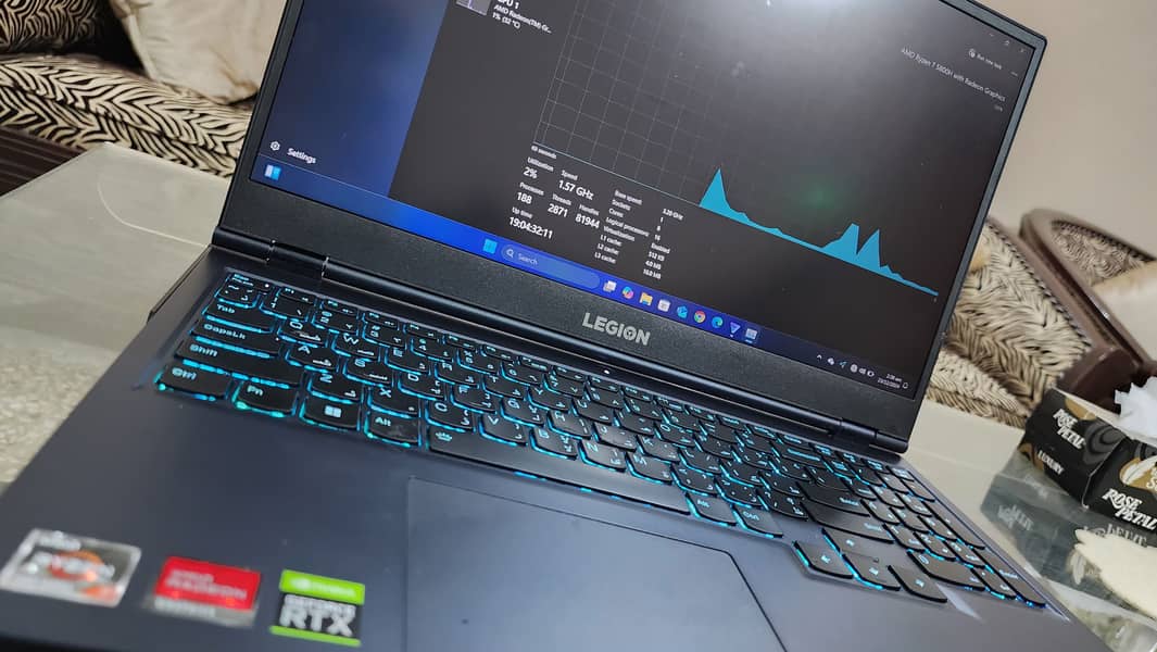 Lenovo Legion 5 15ACH6H with the NVIDIA GeForce RTX 3070 GPU 13