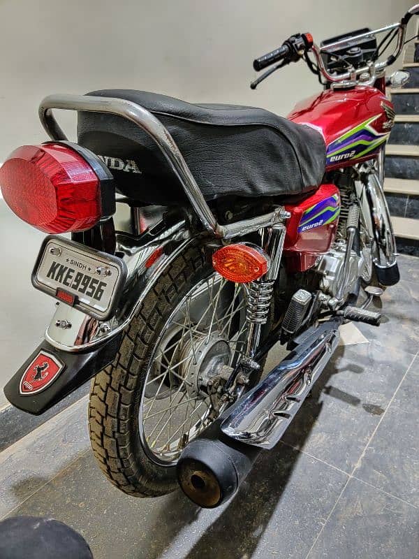 Honda cg 125 Karachi number 0