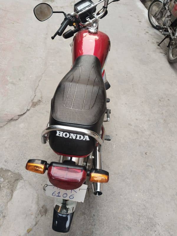 Honda cd70 2024 model Rawalpindi number 4