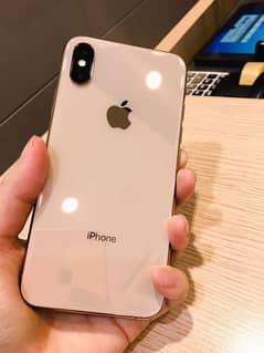 iPhone XSMAX256GB Gold Colour Dual Sim PTA Approved