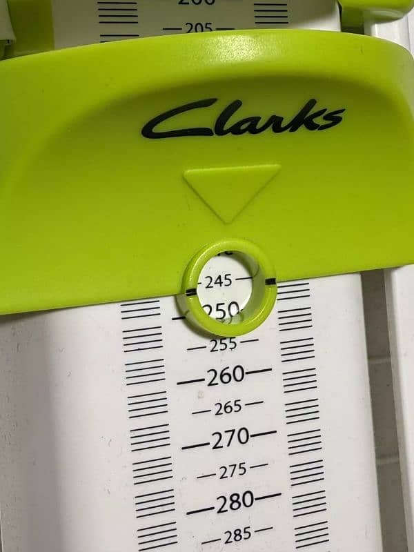 Clarks Foot Shoe Size & Fit Measuring Gauge 2