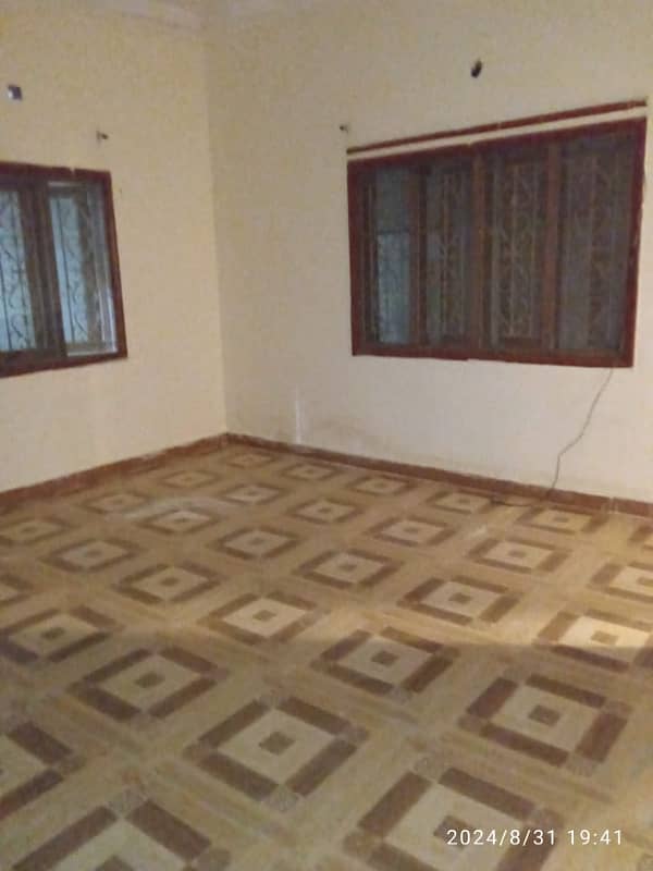 gulshan e iqbal block 1 lower portion 2 bed dd well maintained reday to move 6