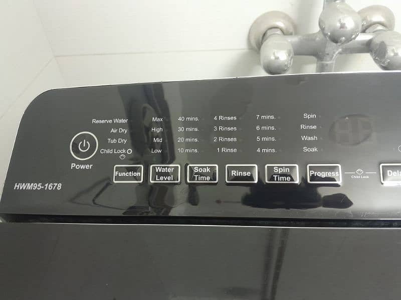 Haier HWM-95-1678 Automatic Washing Machine 9.5 Kg 4