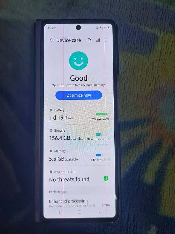 Samsung fold 2 PTA APPROVE 256GB 4