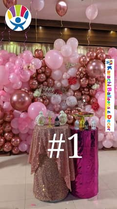 Birthday Decor by Karachi Balloons decor