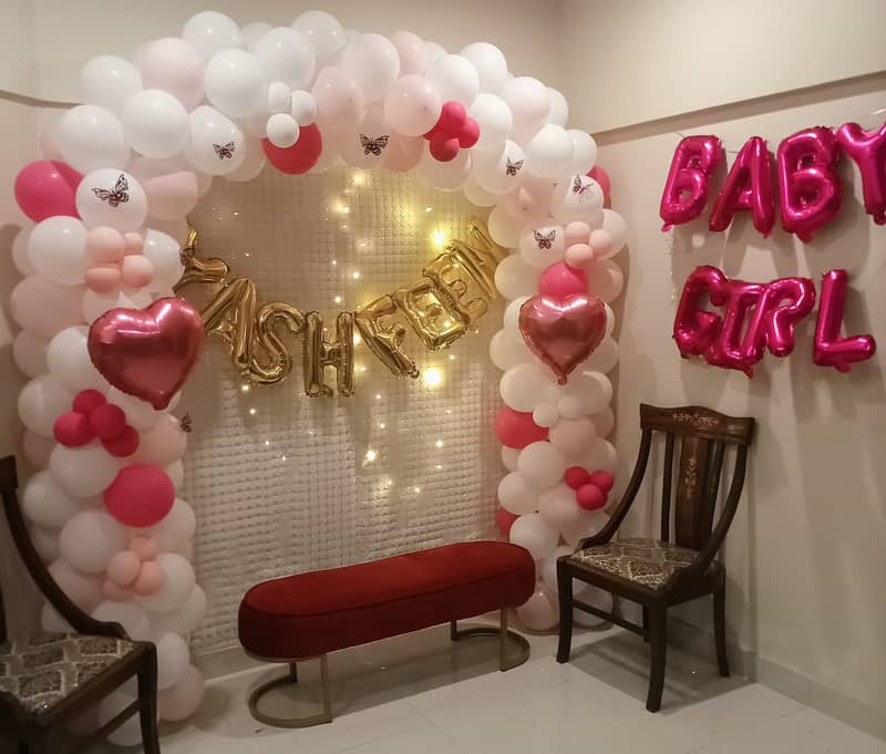 Birthday Decor by Karachi Balloons decor 2