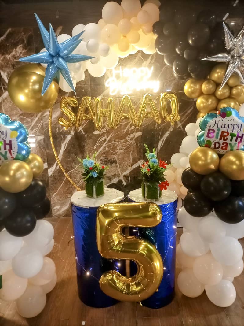 Birthday Decor by Karachi Balloons decor 3