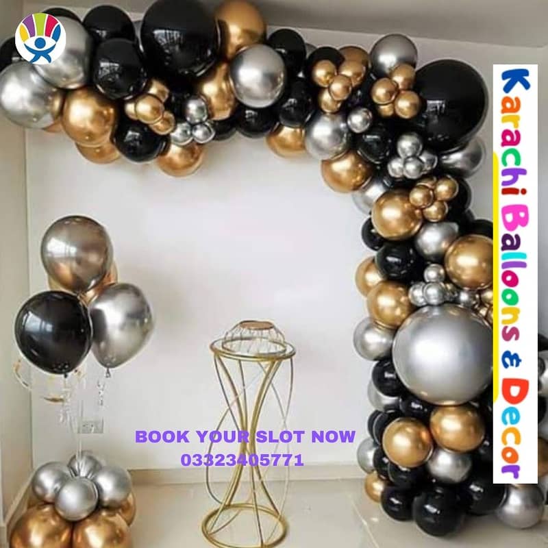 Birthday Decor by Karachi Balloons decor 11