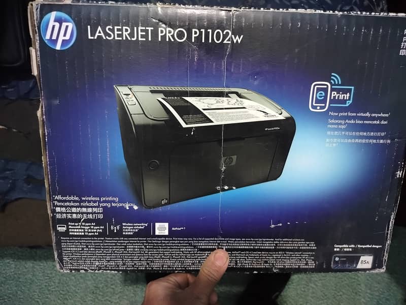 HP 1102W PRINTER FOR SALE WITH BOX 0