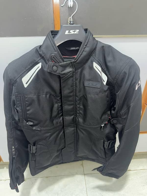 LS2 phase man jacket Black 1