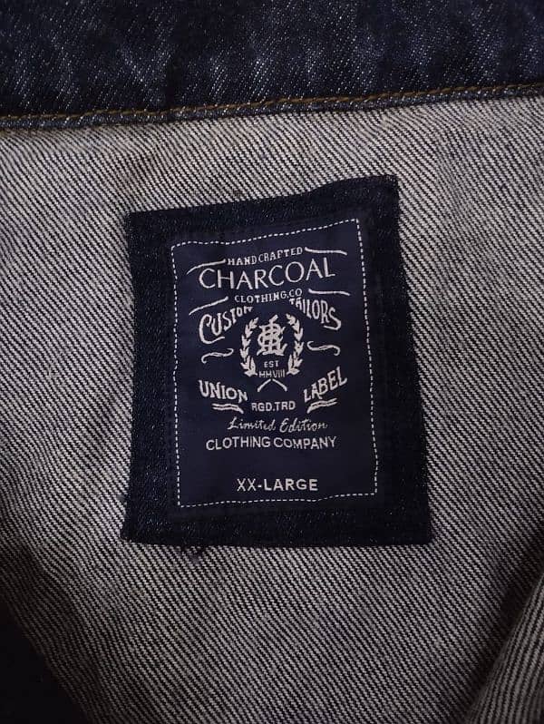 Brand new denim jacket from CHARCOAL. . 2