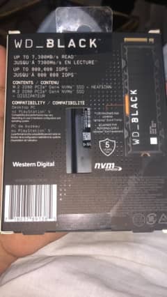 Wd Black SSD 1TB NVME