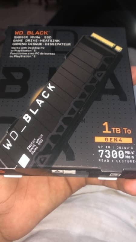 Wd Black SSD 1TB NVME 1