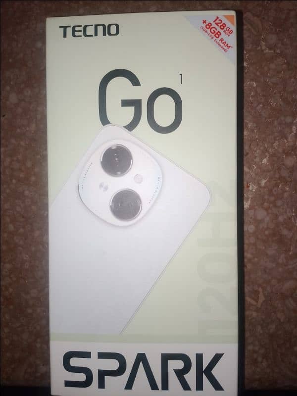 Tecno spark Go 1 8GbRam 128GbRom only 7 days use for sale 0