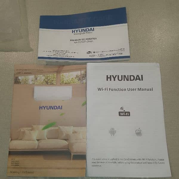 Hyundai 1.5 Tons DC INVERTER only 20 days used 1