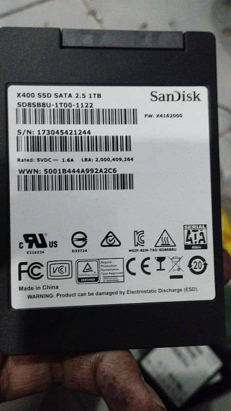 branded 1tb SSD available in quantity 0