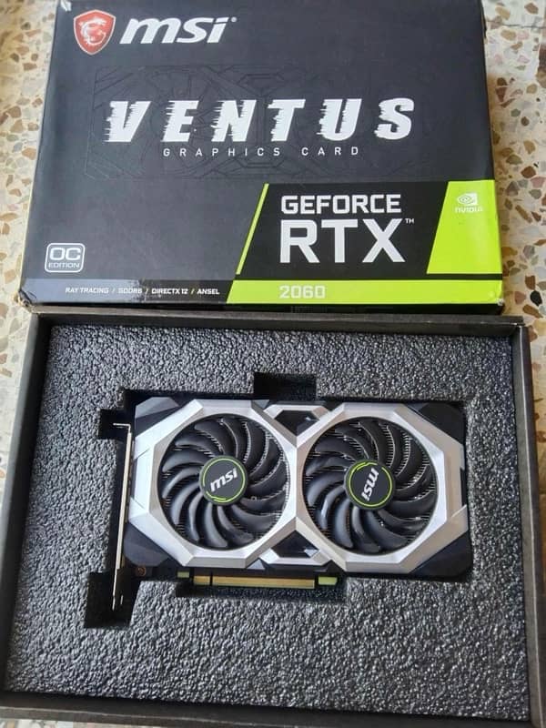 MSI Ventis RTX 2060 - 6GB 1