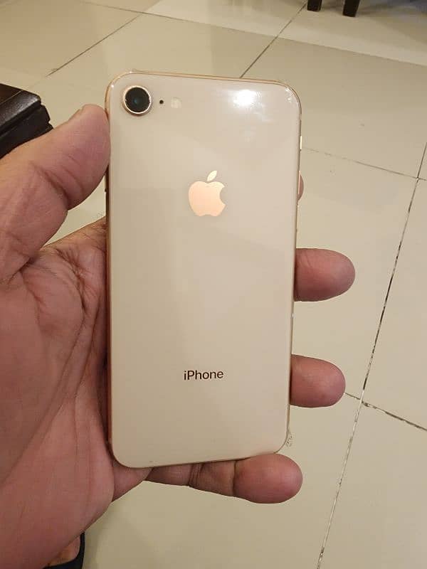 Iphone 8. Rose Gold. PTA approved. 64GB. exchange possible. 0