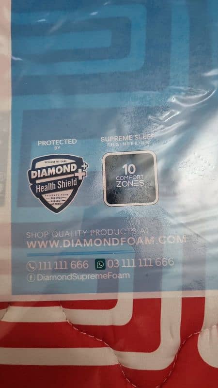 2 Diamond Supreme single Foam mattresses available for sale 6