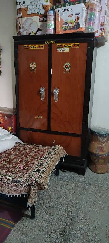 Metal Wardrobe Almirah 1