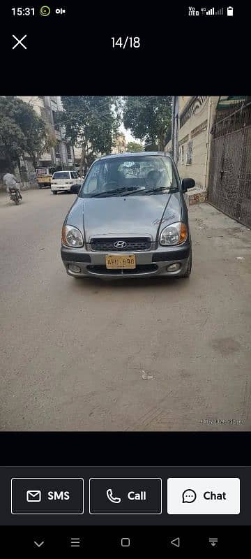 Hyundai Santro executive 2004 3