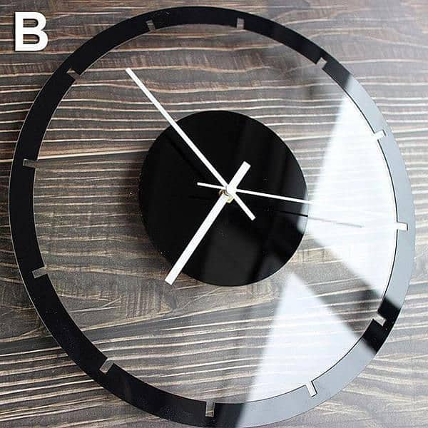 Stylish Wall Clock with free delivery 0