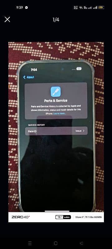 iphone 14 pro max 256gb its Non pta face id fail Exchange possible 9