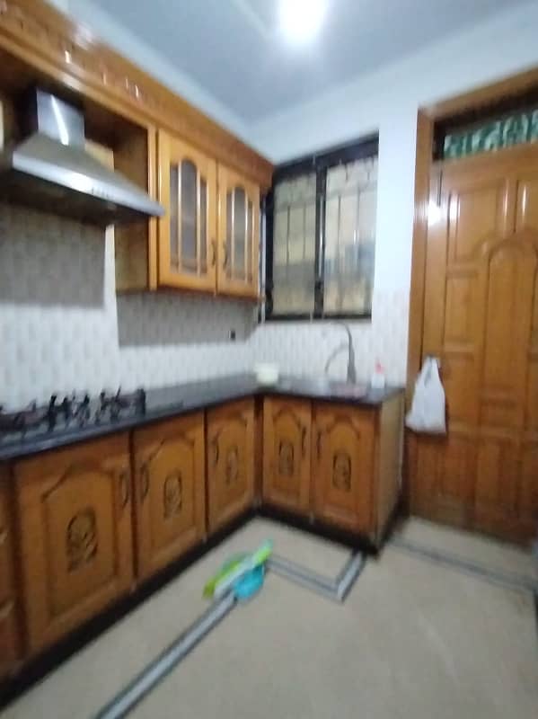 10marla 3beds DD TV lounge kitchen attached baths neat clean upper portion for rent in G 13 1 Islamabad 0