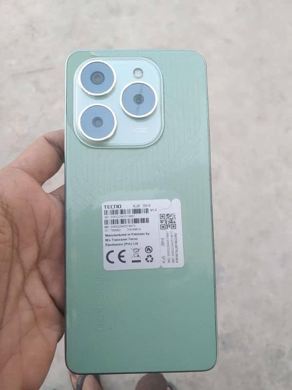 Tecno spark 20 pro for sale just box open hh with full warenty 0