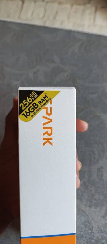 Tecno spark 20 pro for sale just box open hh with full warenty 1