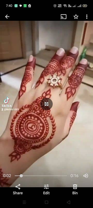 mehndi artist/mehndi designer 1