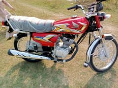 Honda 125 24/25 aplid for opn letr  location jauharabad khushab