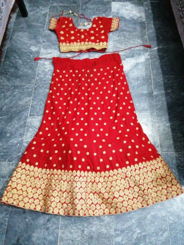 bridle blouse + lehnga 3