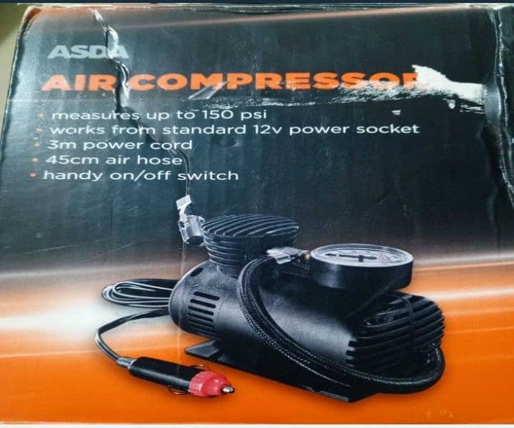 Asda Tyre Air Compressor 0