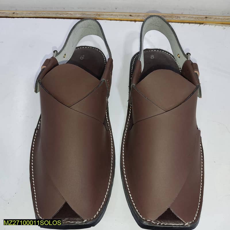 Leather Afridi Sandals for Men (Khari) FREE DELIVERY ALL OVER PAKISTAN 2