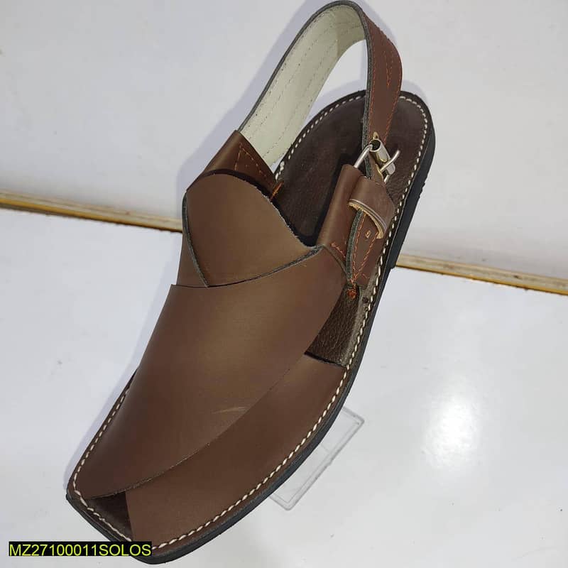 Leather Afridi Sandals for Men (Khari) FREE DELIVERY ALL OVER PAKISTAN 3