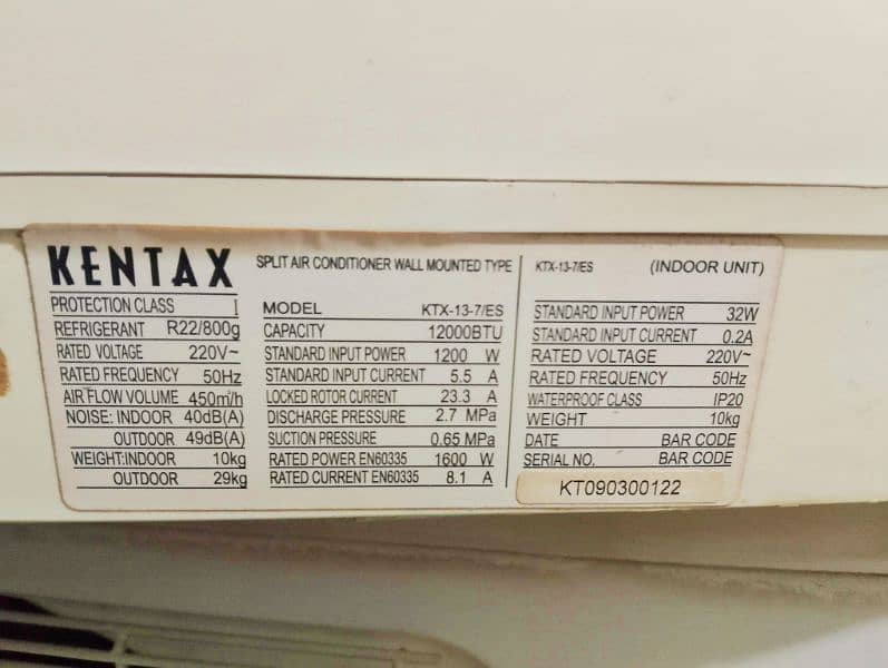 I have sell kantax company ac condition 10 by 10 3