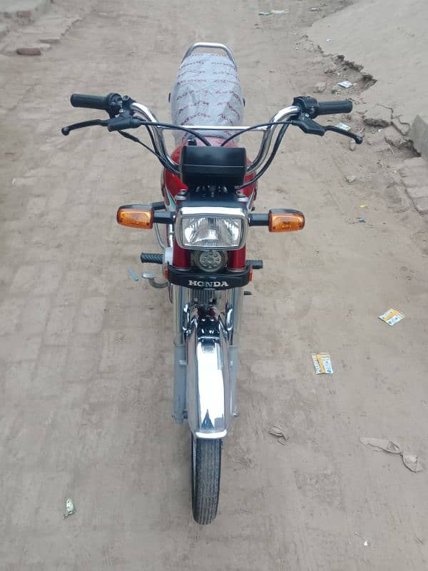 Honda CD 70 motorcycle for sale model 2024//03057210160//03456561380 9