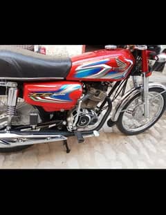 Honda 125 2023 model in new condition